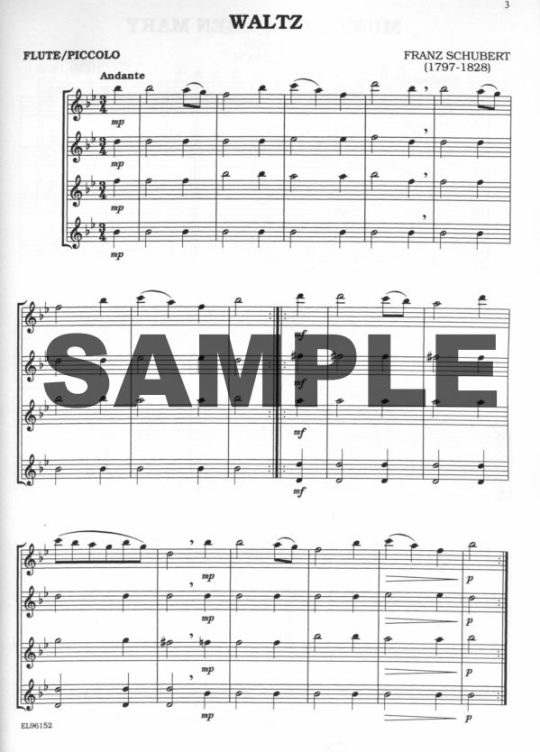 Buy Classical Quartets for All (Score Form) Online at 7.99 Flute World