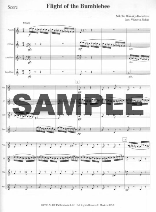 Buy Flight of the Bumblebee Online at 18 Flute World