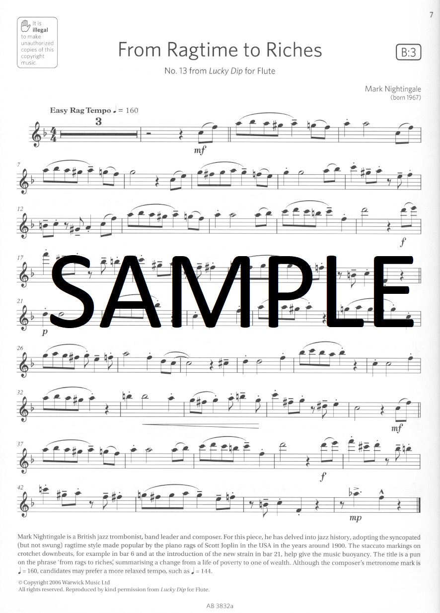 Buy Flute Exam Pack 2018 2021 Abrsm Grade 3 Online At 23 17 Flute World