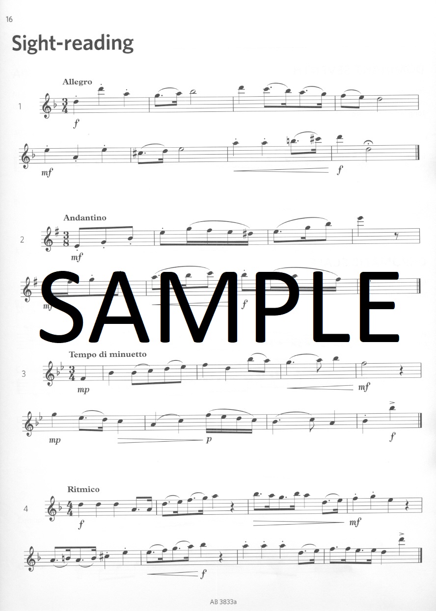 Buy Flute Exam Pack 20182021 ABRSM Grade 4 Online at 24.98 Flute World