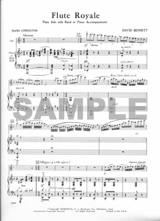 Buy Flute Royale Online at 10 Flute World