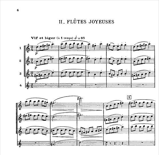 Buy Flutes en Vacances Online at 31.5 Flute World