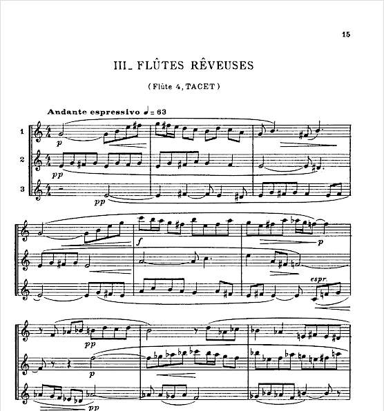 Buy Flutes en Vacances Online at 31.5 Flute World