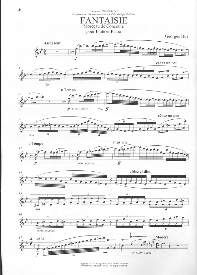Buy French Music for Flute Online at 27 Flute World