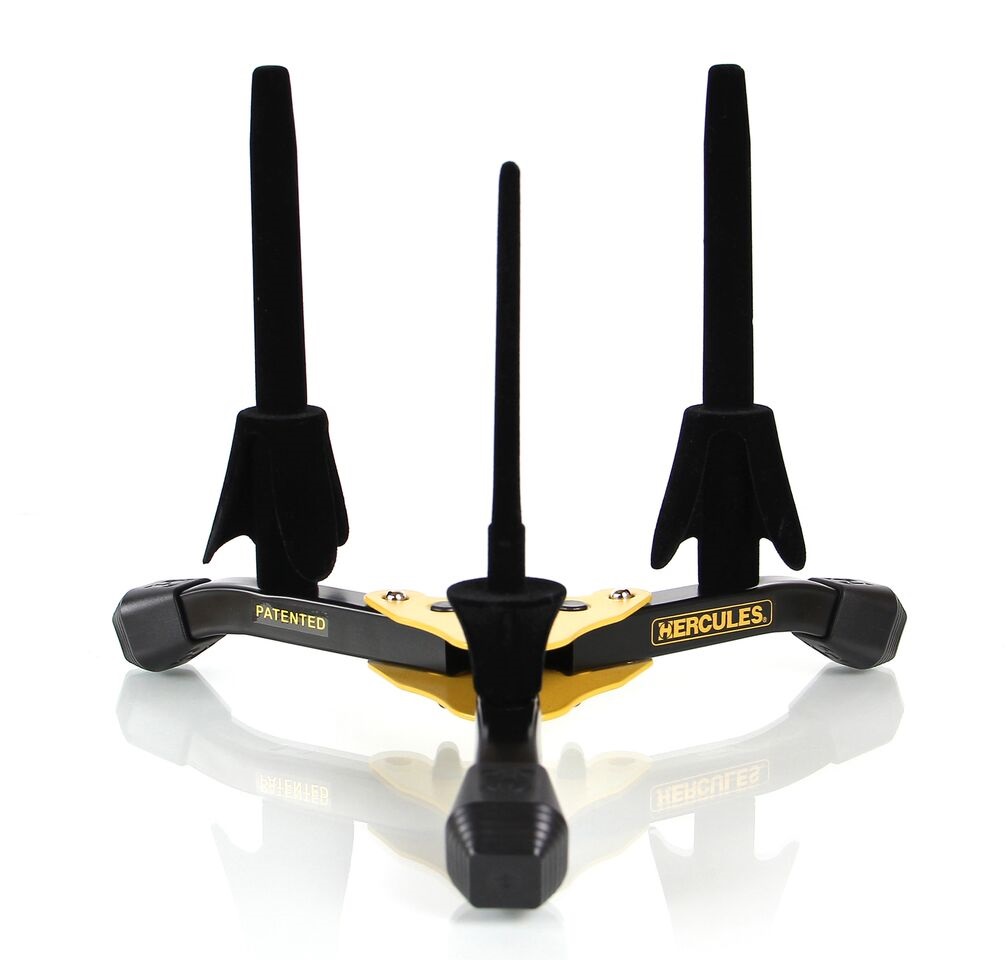 Buy Hercules Triple Peg Flute Stand Online at 67.65 Flute World