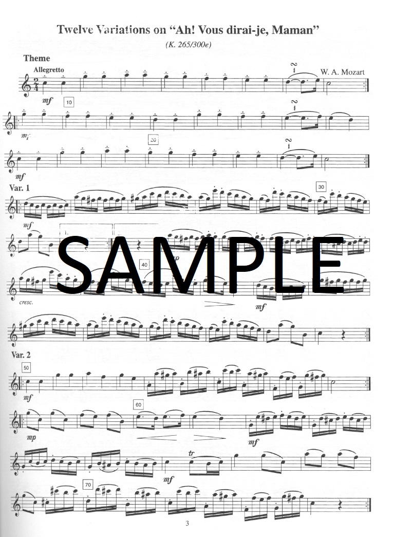 Buy Mozart for Flute Online at 22.49 Flute World