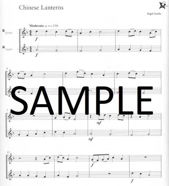 Buy Music MedalsBronze Flute Ensemble Pieces (score) Online at 13.5