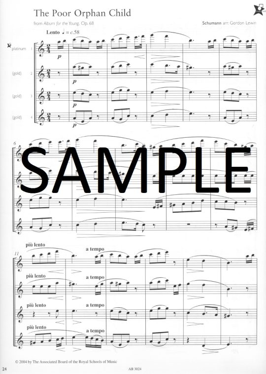 Buy Music MedalsPlatinum Flute Ensemble Pieces (score) Online at 17.