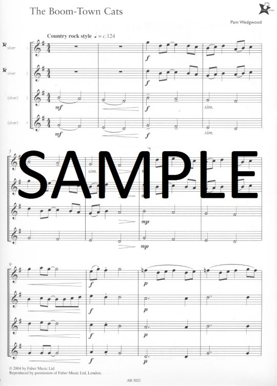 Buy Music MedalsSilver Flute Ensemble Pieces (score) Online at 14.75