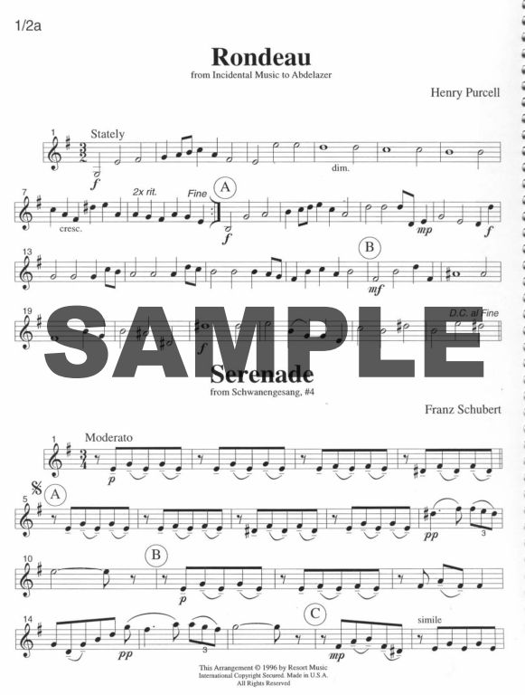 Buy Music for Three (v.2) Baroque, Classical, Romantic (part 2