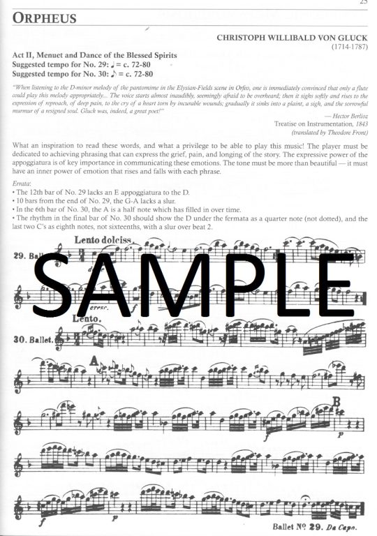 Buy Orchestral Excerpts for Flute with Piano Online at