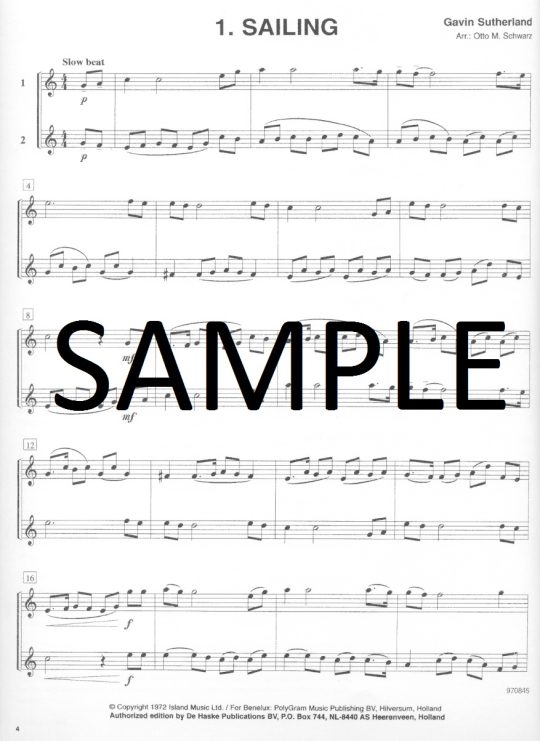 Buy Pop & Go 12 Duets for 2 Flutes Online at 19.99 Flute World