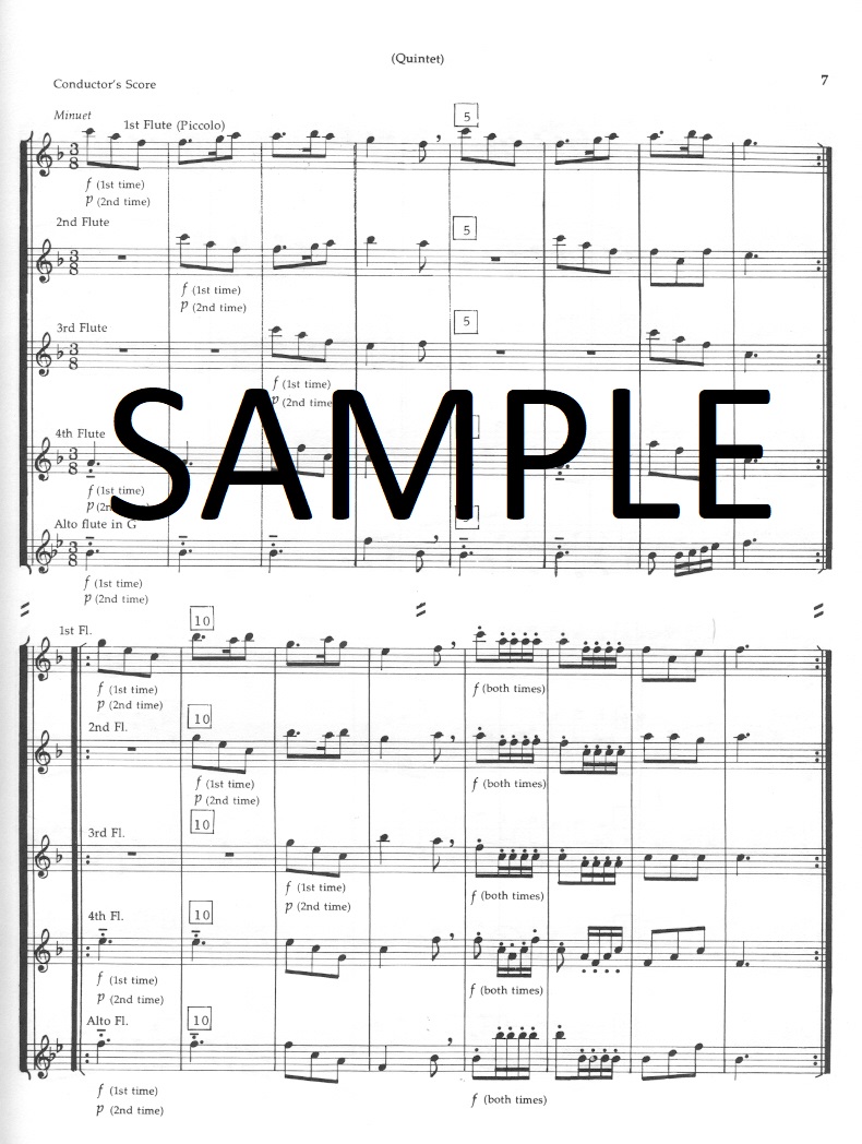 Buy Quintet Online at 13 Flute World