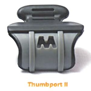 thumbport 2 flute thumb assist grey and black