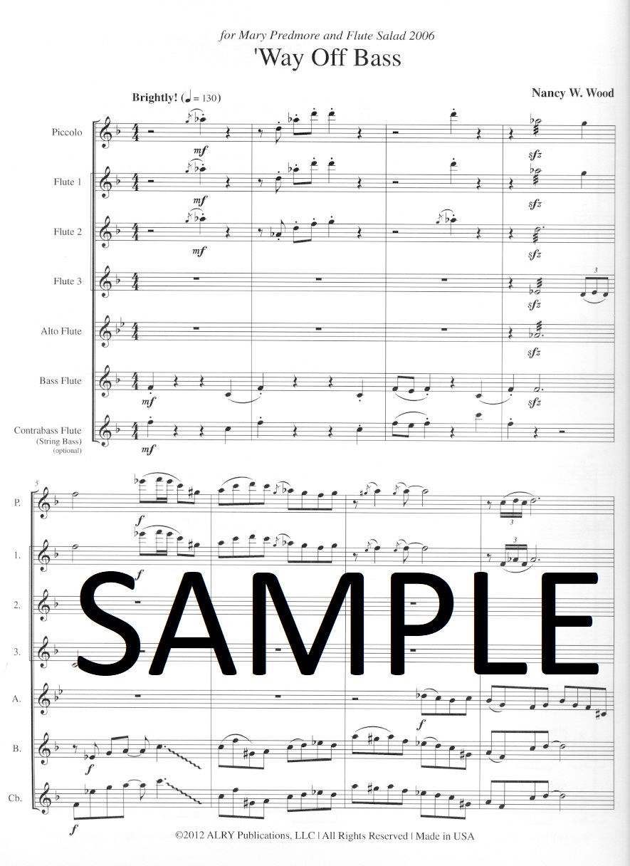 Buy 'Way Off Bass Online at $19.8 - Flute World