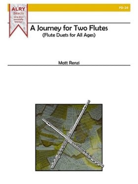 A Journey for Two Flutes - Flute Duets for All Ages (score form)