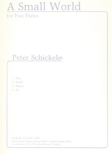 A Small World (Fire,Earth,Water,Air) (score form)