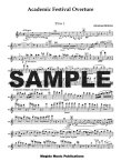 Academic Festival Overture (1st flute part)