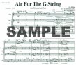 Air from Suite #3 in D (BWV1068) (For the G String)