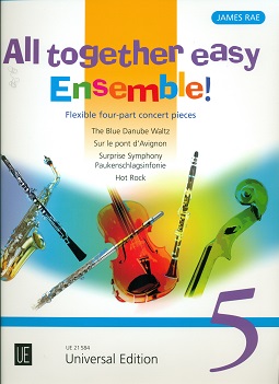 All Together Easy Ensemble! (v.5) (flexible four-part concert pieces)