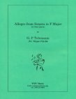 Allegro from Sonata in F