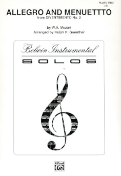 Allegro & Minuetto from Divertimento #2