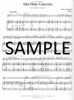 Alto Flute Concerto for alto flute and piano