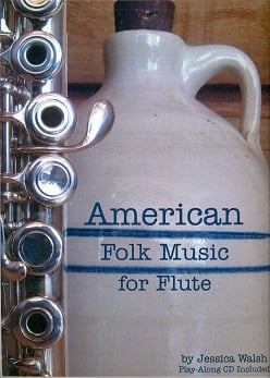 American Folk Music for Flute (with audio mp3 file access)