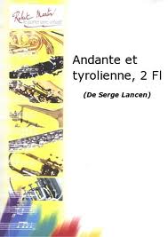 Andante et Tyrolienne (sc&pts)