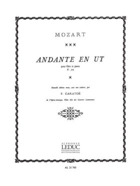 Andante in C (K315/285e)