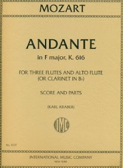 Andante in F Major (K616)