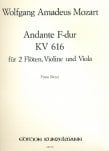 Andante in F (Parts Only)