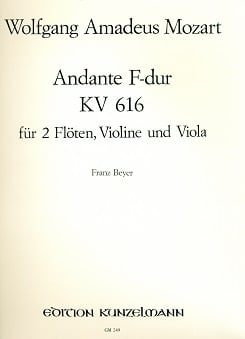 Andante in F (Parts Only)