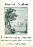 Ardo e ver per te D'Amore (parts)