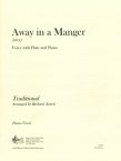 Away in a Manger (fl,med vx,pf)