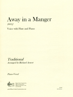 Away in a Manger (fl,med vx,pf)