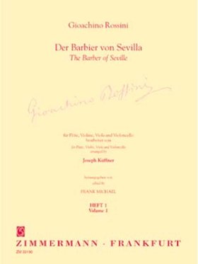 Barber of Seville (Volume 1) (sc&pts)