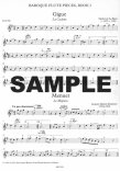 Baroque Flute Pieces (Book 1)