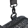 Beaumont B Foot Flute Case Cover - Black Sparkle