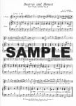 Bourree & Menuet from Sonata #3