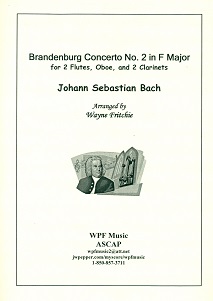 Brandenburg Concerto #2 in F (sc&pts)