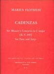 Cadenzas for Mozart Concerto in C