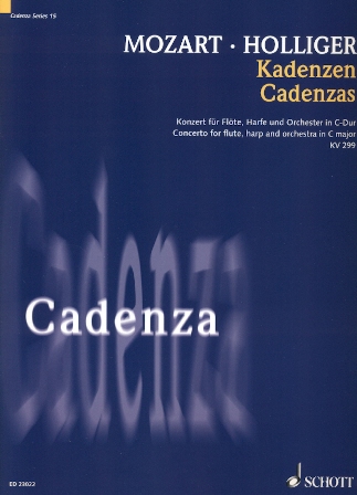 Cadenzas for Mozart Flute and Harp Concerto