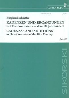 Cadenzas to 18th Century Flute Concertos