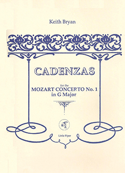 Cadenzas to Mozart Concerto 1 in G (K313/285c)