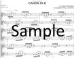Canon in D (ed.Lombardo) (score form)