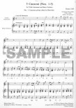 Canzoni #1-5