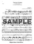 Carmen Fantasy for flute and piano