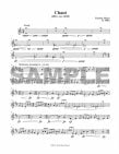 Chant for Solo Flute