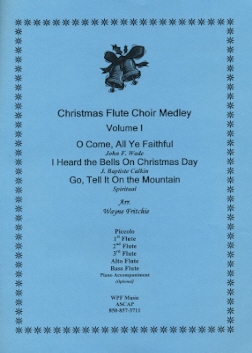 Christmas Flute Choir Medley (v.1)